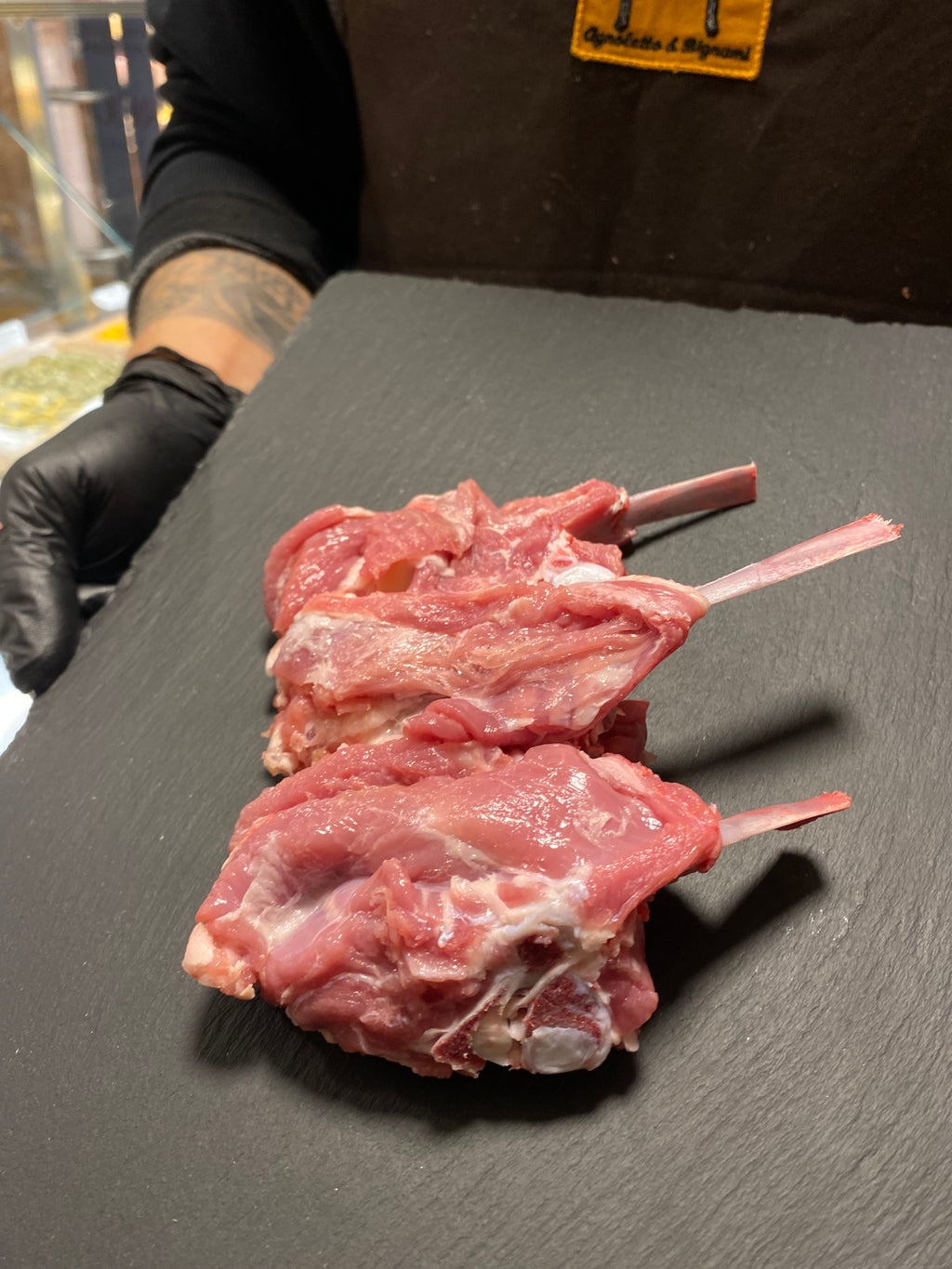 Costolette di Agnello allevato in Italia CORATELLE 4 pezzi 400gr
