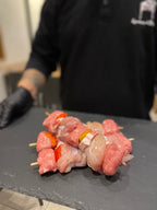 Spiedini di carne con verdure