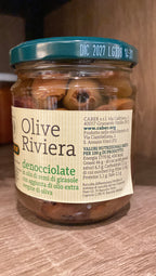 OLIVE TAGGIASCHE  selezione in Olio Extravergine di Oliva e Semi di girasole