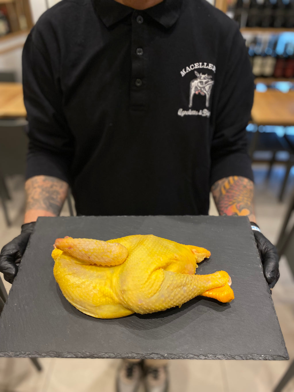 Cappone allevato in Italia