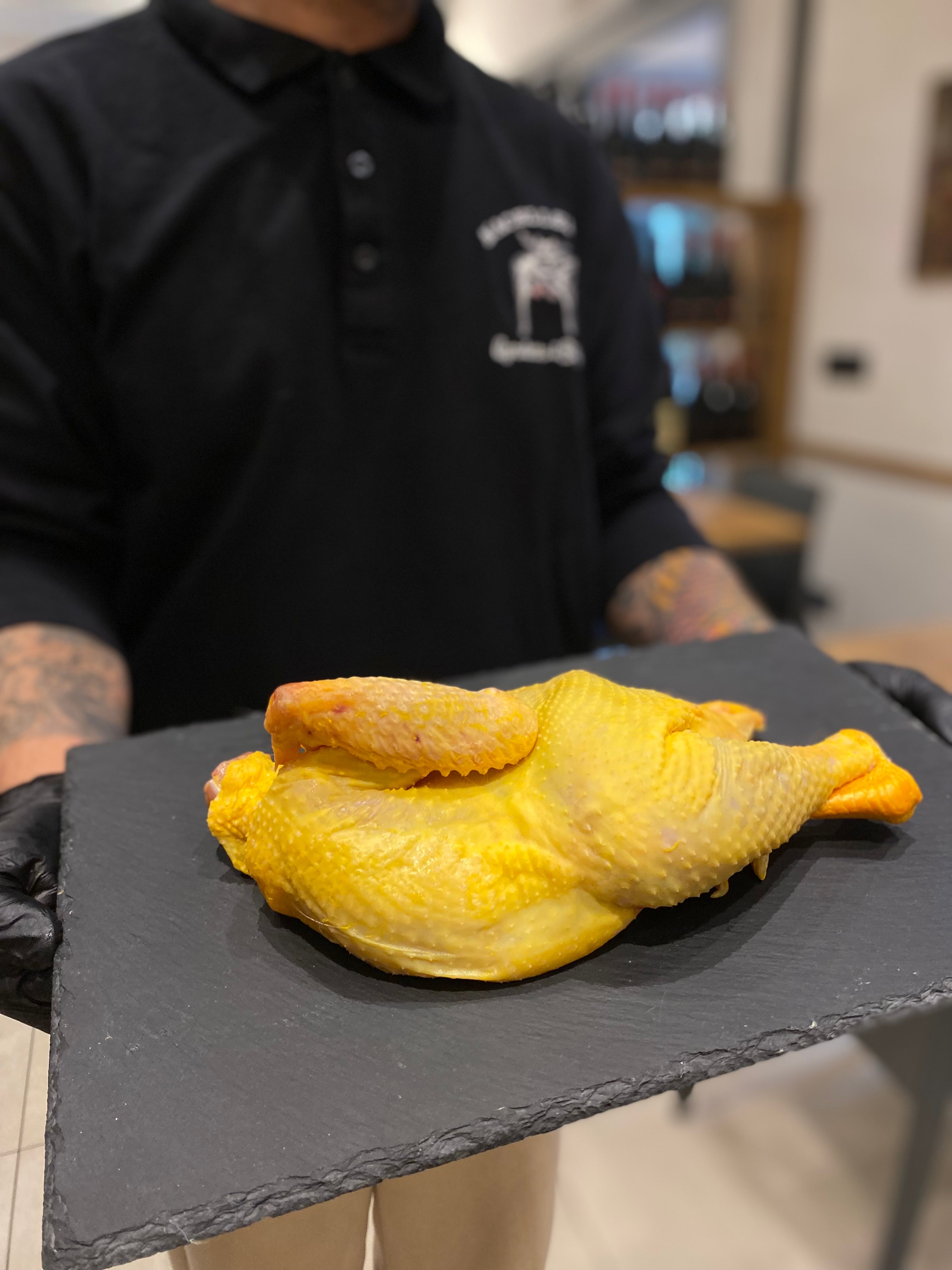 Cappone allevato in Italia