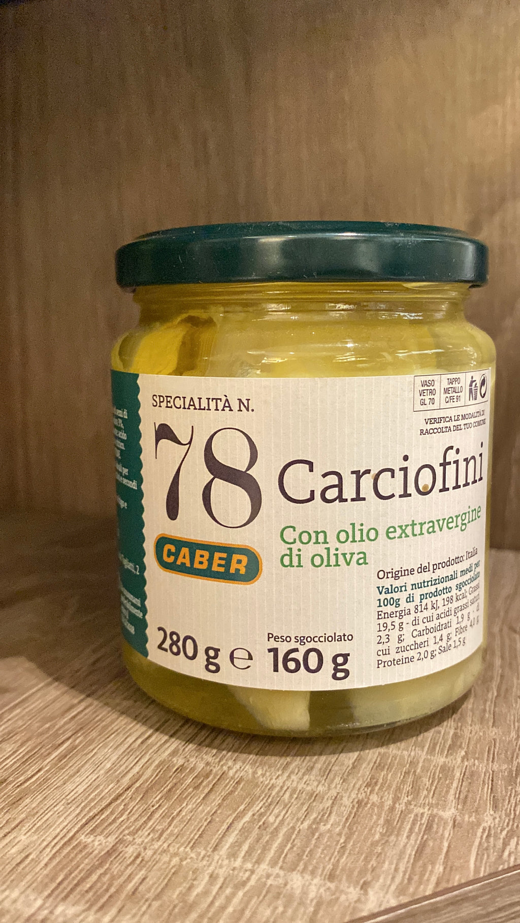 CARCIOFINI selezione in Olio Extravergine di Oliva