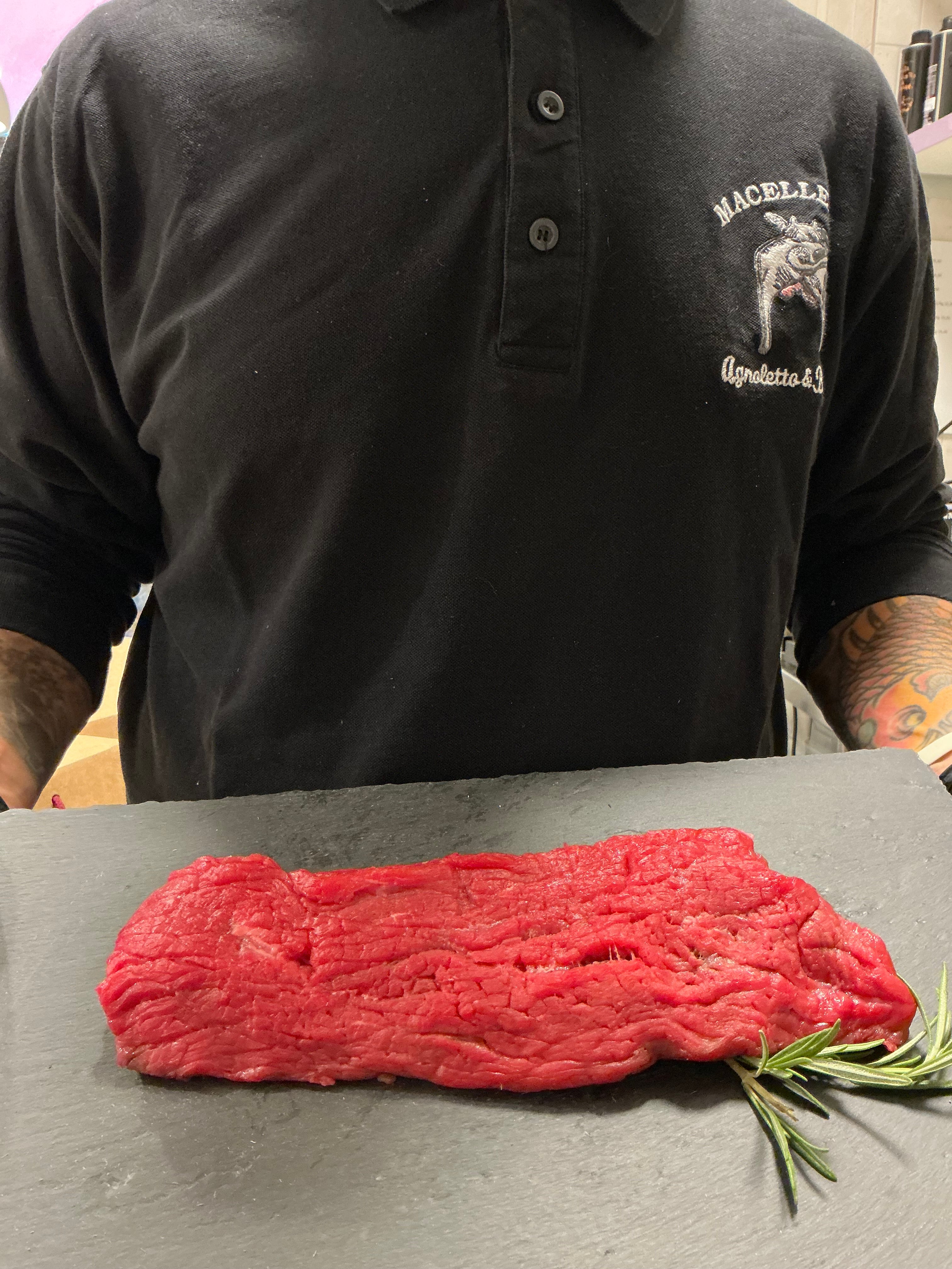 Tagliata di Fassona italiana Piemontese