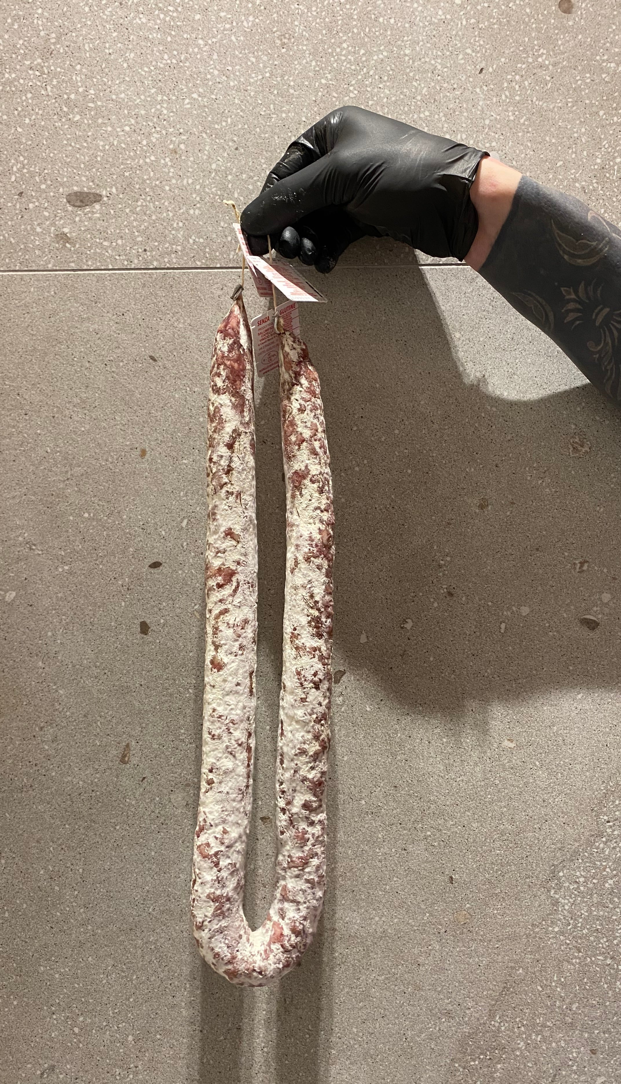 SALAMELLA intera 500/600GR MACELLERIA AGNOLETTO