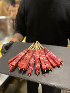 Arrosticini di pecora allevata in Italia