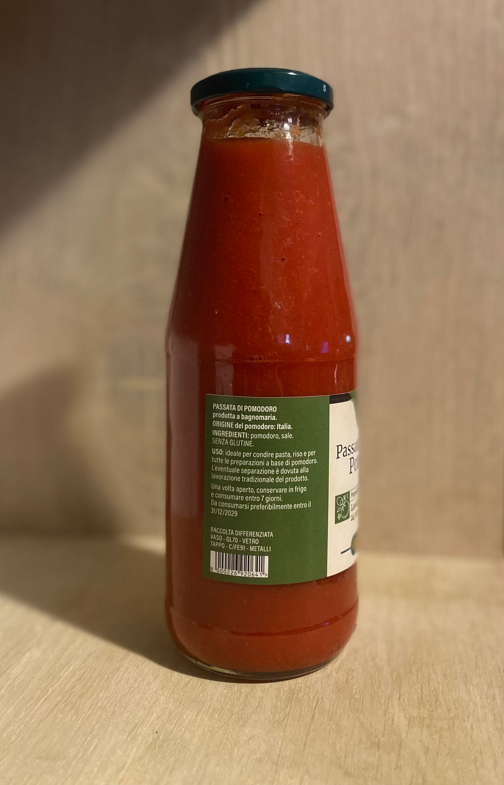 Passata di POMODORO 🥫 680gr selezione Caber Coltivazione Emilia Romagna