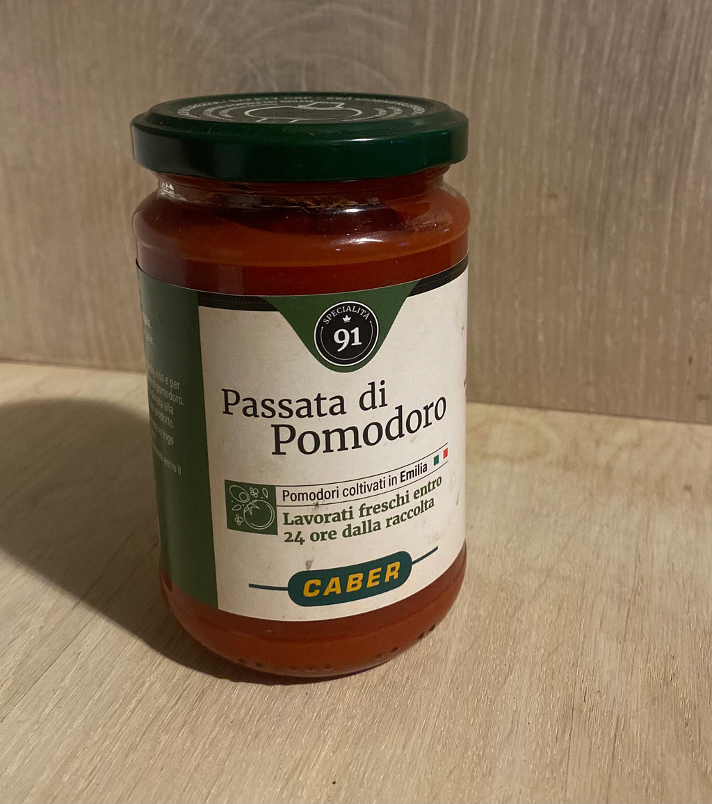 Passata di POMODORO 🥫 280gr selezione Caber Coltivazione Emilia Romagna