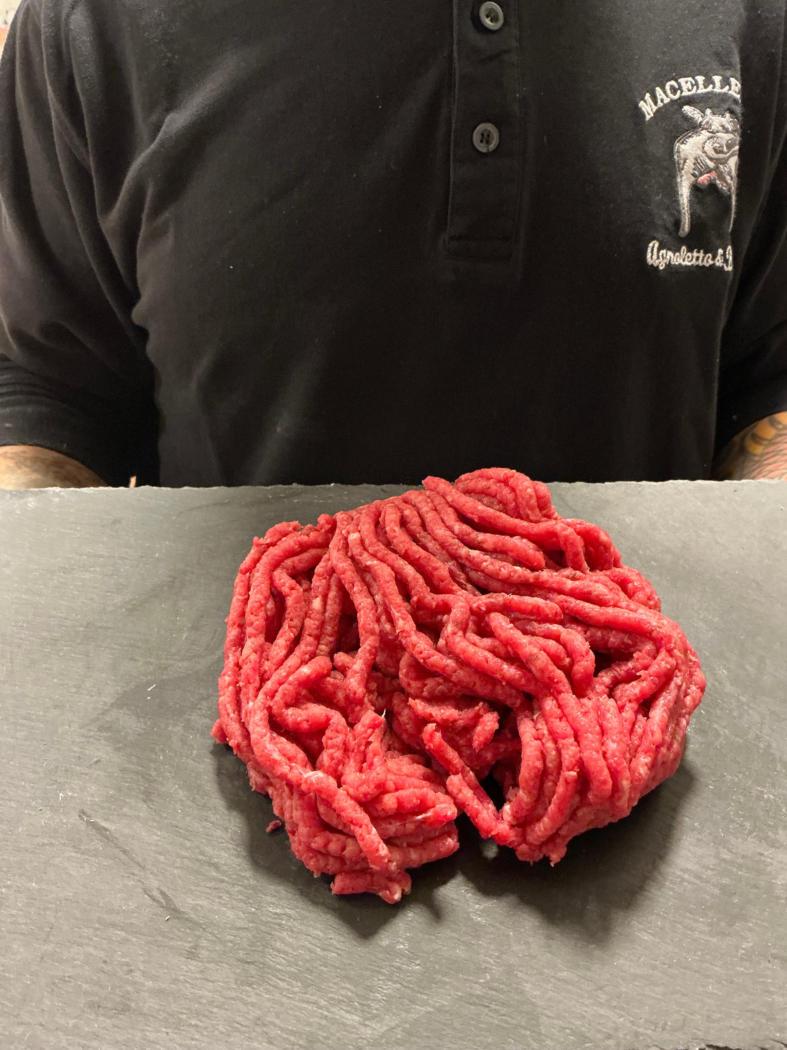 Macinato scelto suino e bovino per ragù