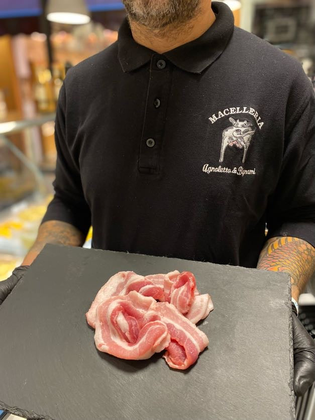 Pancetta fresca di suino