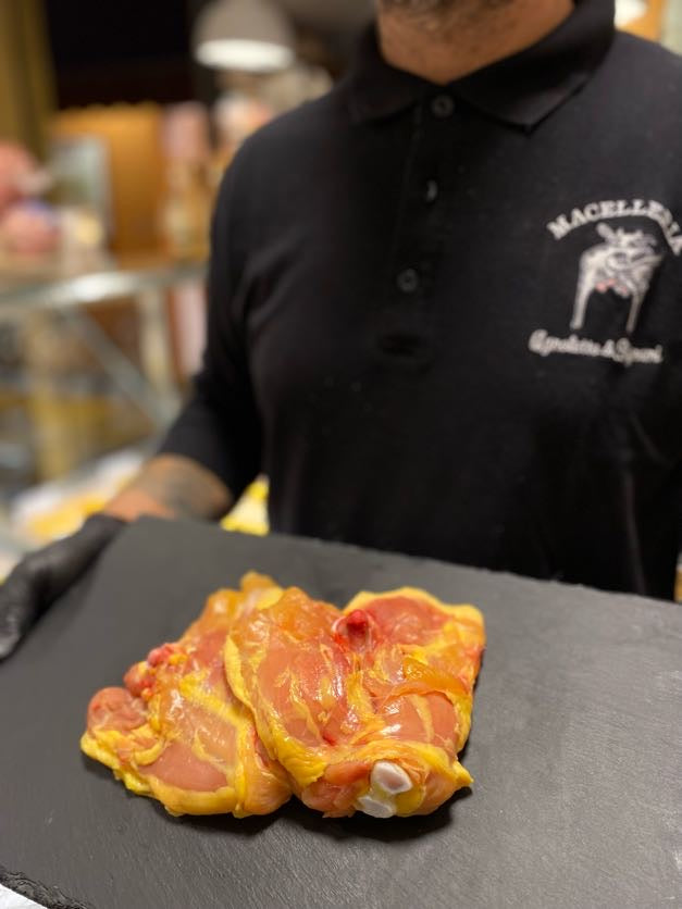 Sovracoscia di pollo allevato a terra