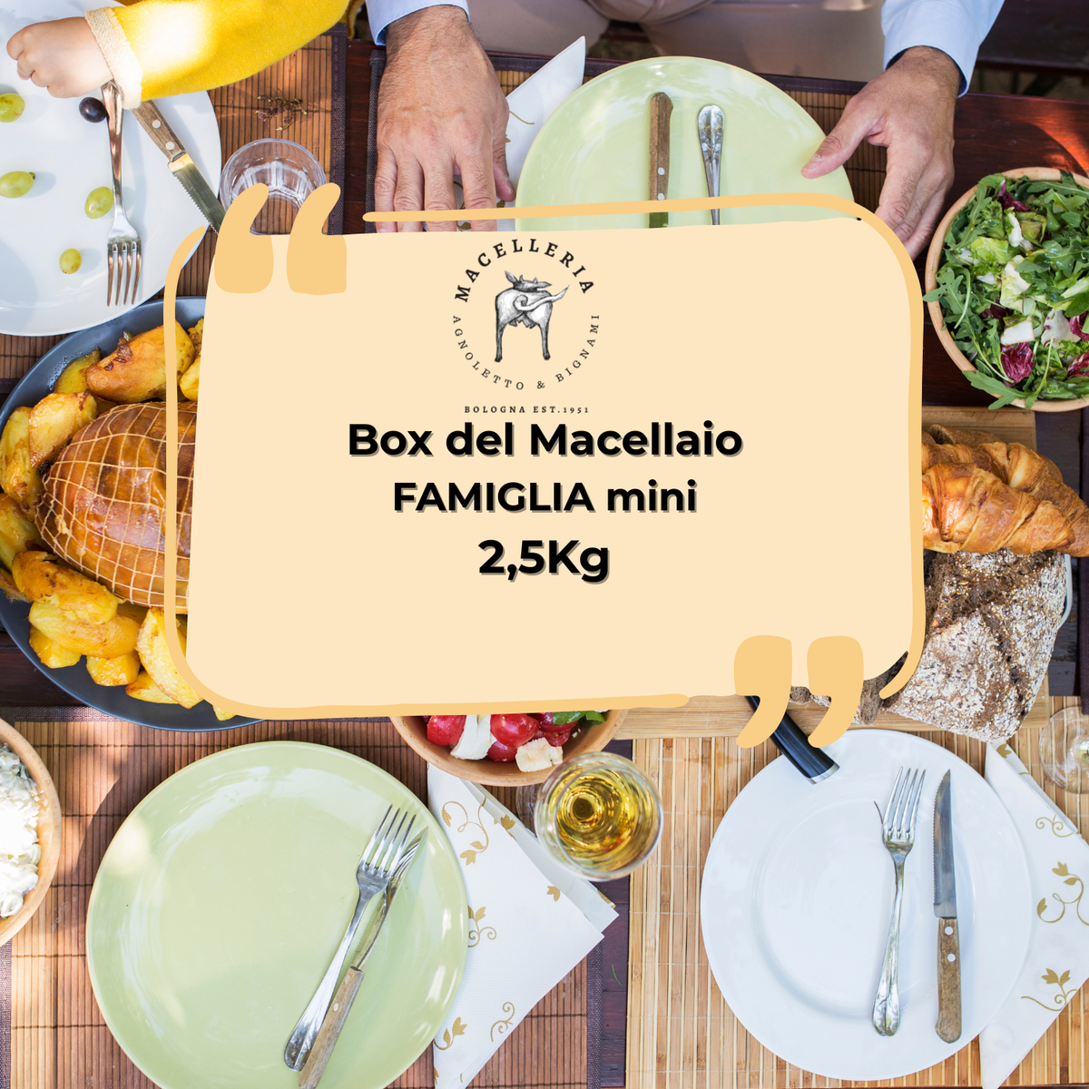 La BOX FAMIGLIA mini 2,5 Kg