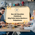 La BOX FAMIGLIA MEDIA Pollo Suino e Bovino